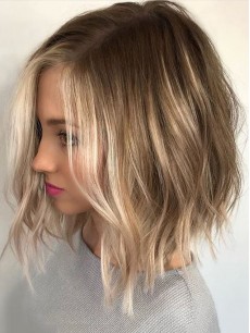 Kurze Bob Blonde 12" Human Lace Front Perücken Für Frauen